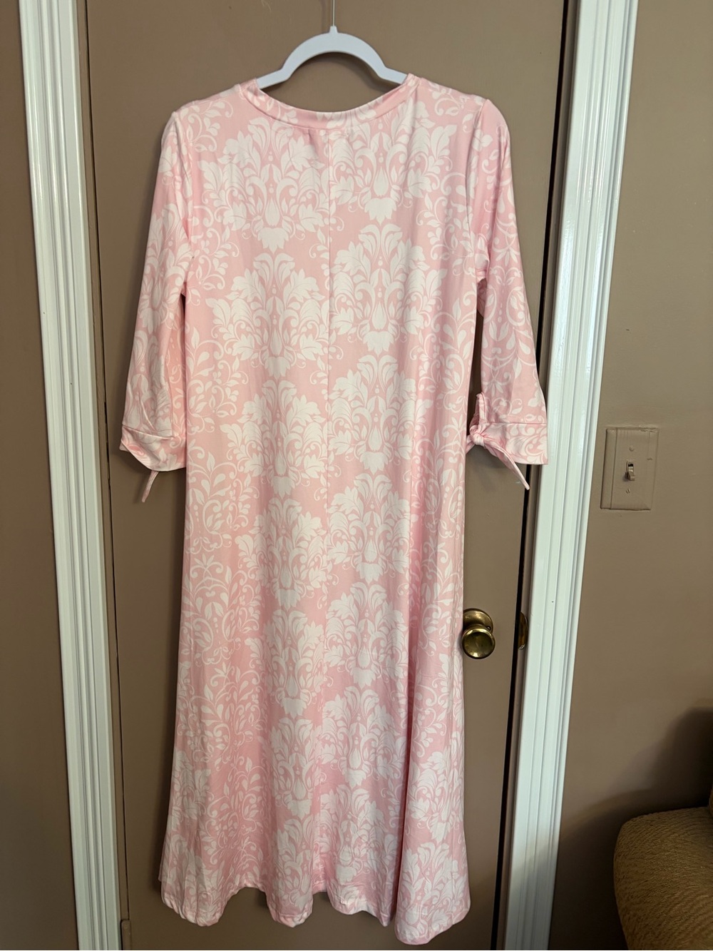 Nuggles Pink Damask Midi Dress - Picture 5 of 5